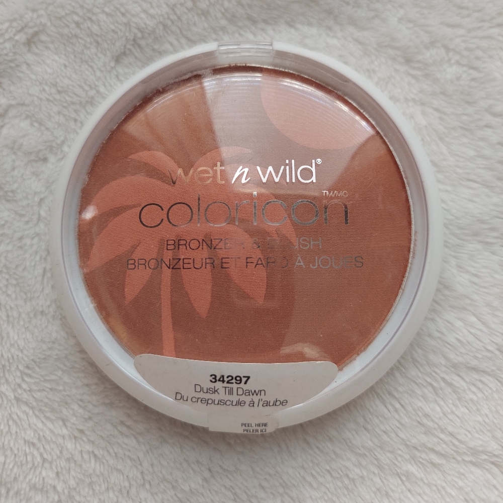 Pack of 2 Wet N Wild Coloricon Bronzer & Blush # 34297 Dusk